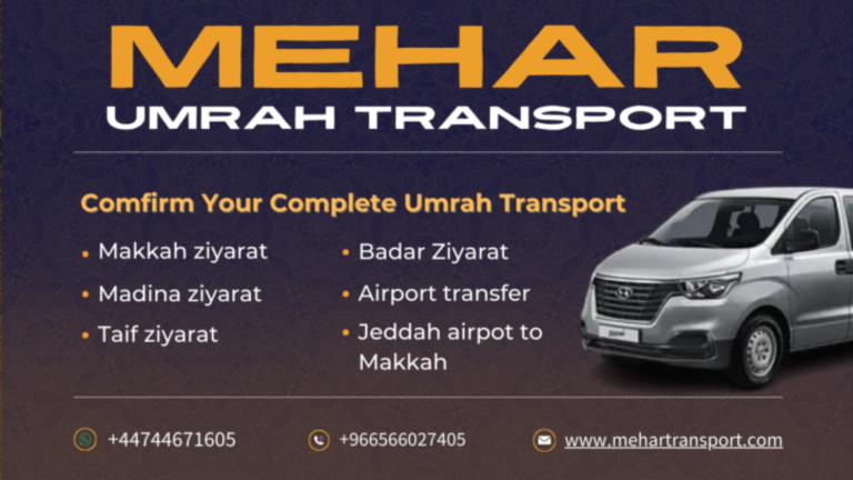 Experience the Best Taxi Service for Hajj & Umrah in Makkah, Madina, and Jeddah