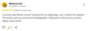 reviews about mehar transport