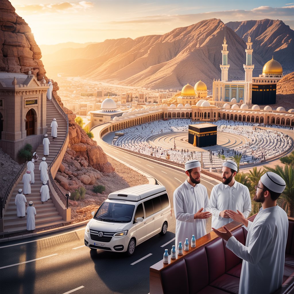 Top Places Every Umrah Pilgrim Should Visit in Makkah and Madinah (With Taxi Route Guide)