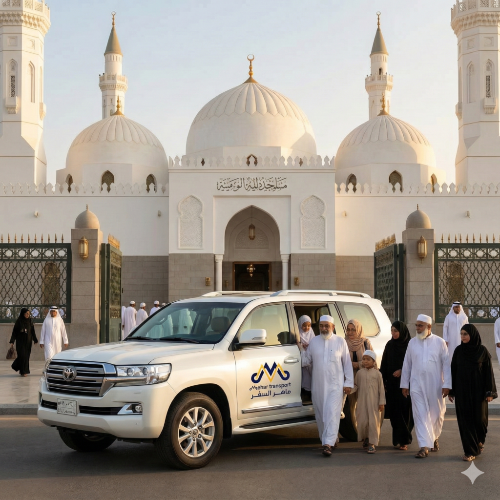 Makkah to Madinah Ziyarah Trip by Taxi Places to Visit Along the Way